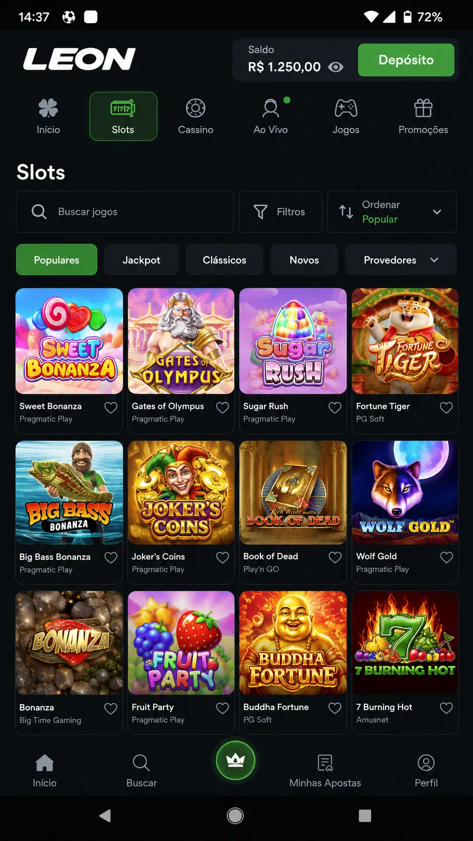 Casino screenshot 2